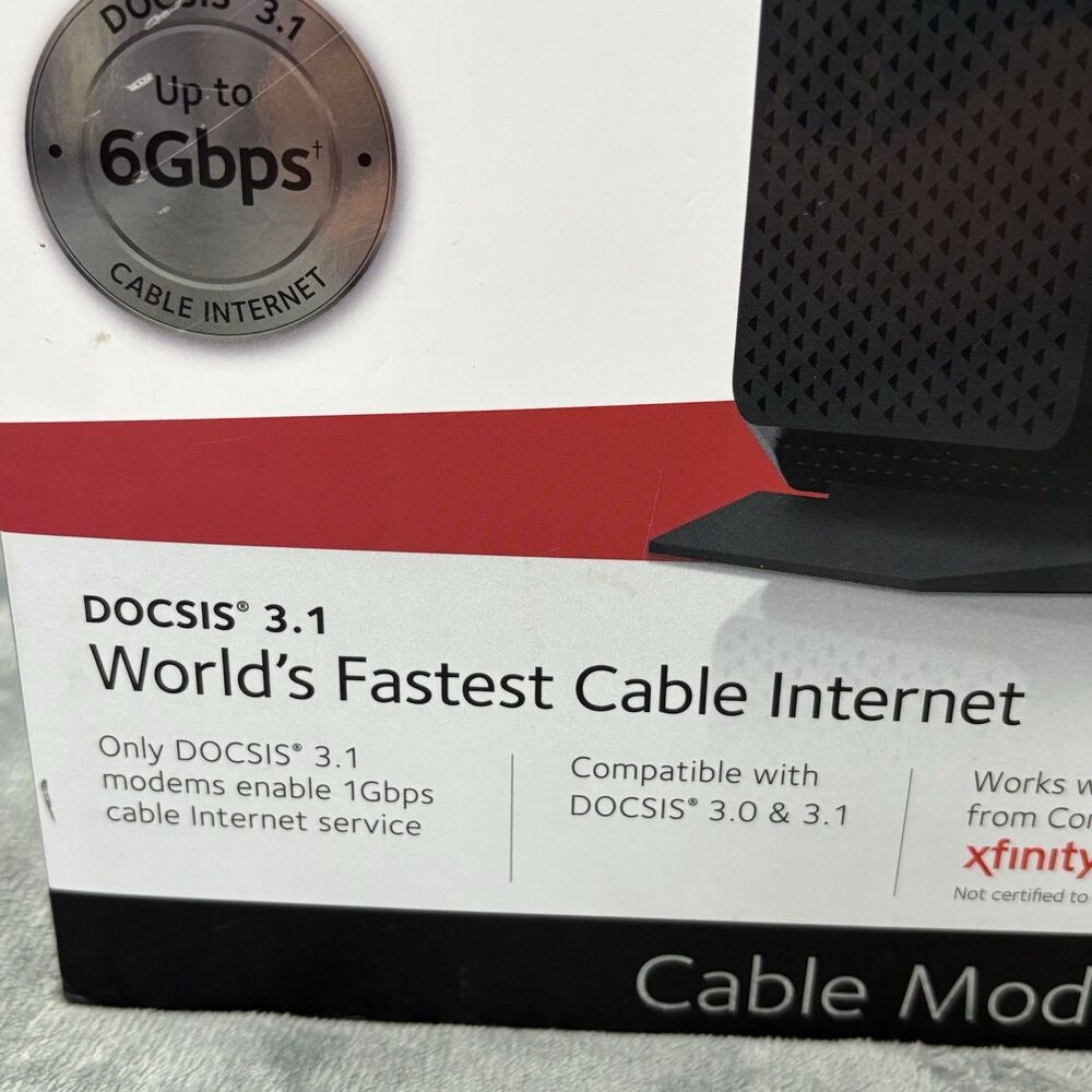 NETGEAR CM1000 High-Speed Cable Modem (Upto 6 Gbps) - Picture 2 of 16